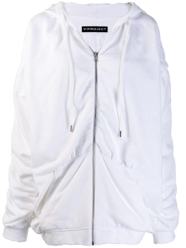 Y/project Oversized Hoodie - White