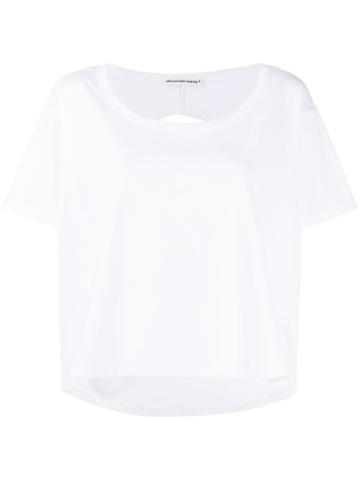T By Alexander Wang Loose-fit Plain T-shirt - White