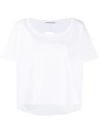 T By Alexander Wang Loose-fit Plain T-shirt - White