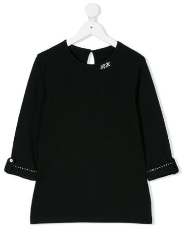 Lapin House Embellished Top - Black