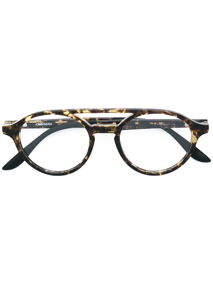 Carrera Round Glasses - Brown
