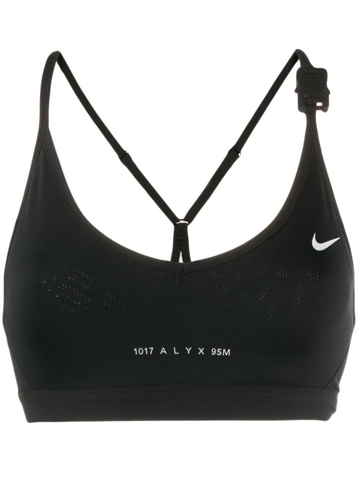 1017 Alyx 9sm X Nike Swoosh Sports Bra - Black