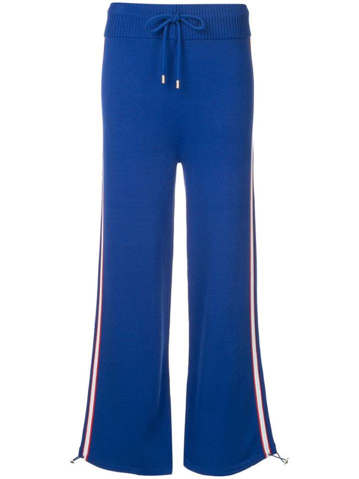P.e Nation Salute Knit Track Pants - Blue