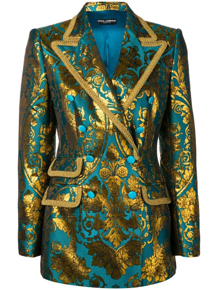 Dolce & Gabbana Double-breasted Turlington Blazer - Blue