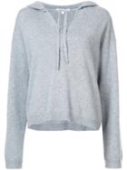 Elizabeth And James Drawstring Long-sleeve Top - Grey