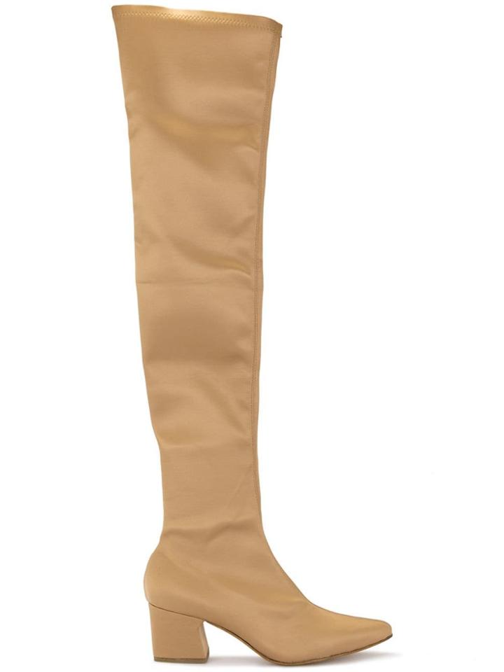 Rachel Comey Thigh-high Pointed Boots - Pink