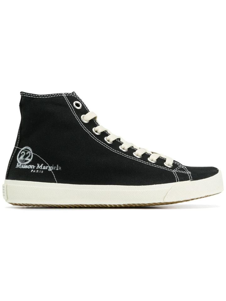 Maison Margiela Tabi Hi-top Trainers - Black