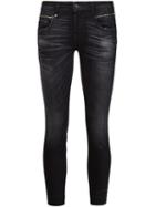 R13 Skinny Fit Jeans, Women's, Size: 28, Black, Cotton/spandex/elastane