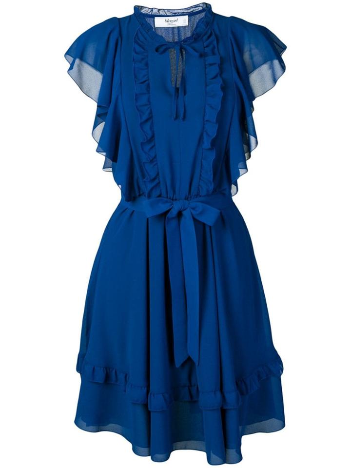 Blugirl Blue Ruffled Dress