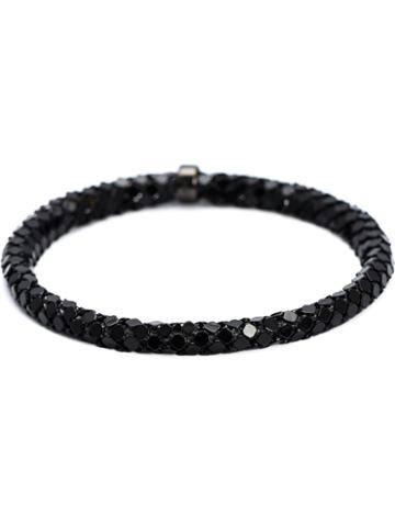 Michael Schmidt Metal Mesh Bangle, Women's, Black