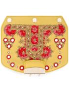 Furla - Flap Turchese - Women - Leather/nylon/viscose - One Size, Yellow/orange, Leather/nylon/viscose