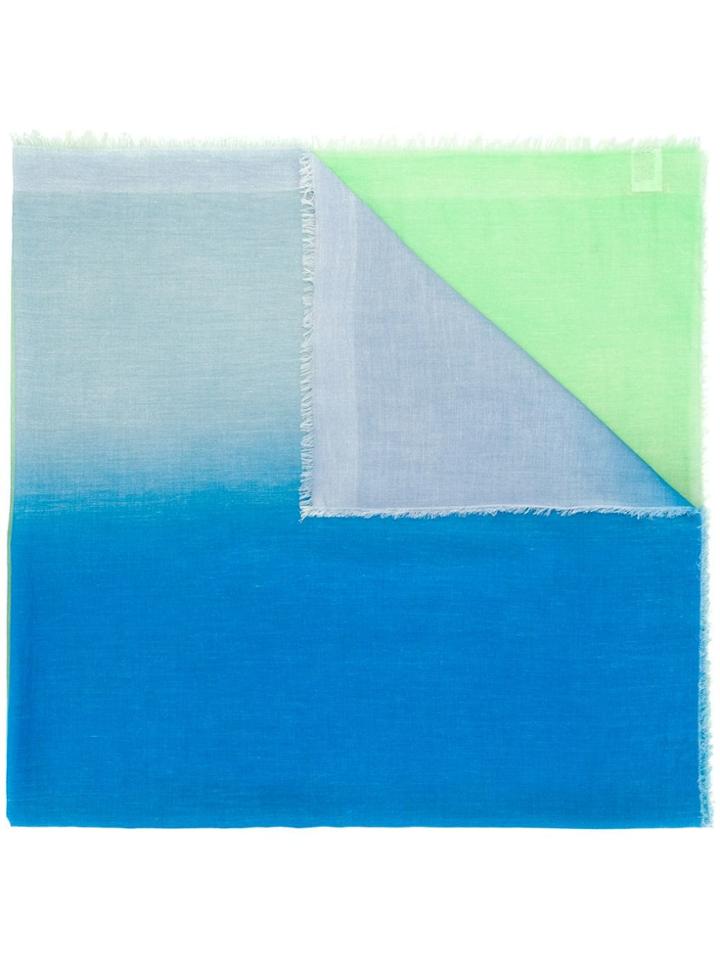 Faliero Sarti Multicoloured Scarf - Blue