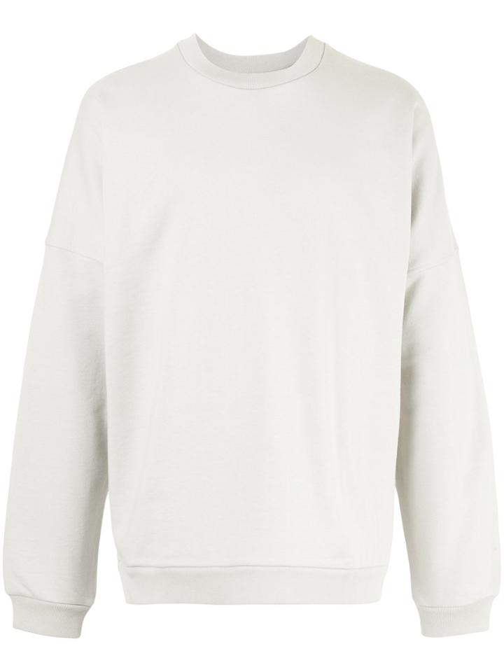 Monkey Time Oversized Sweatshirt - White
