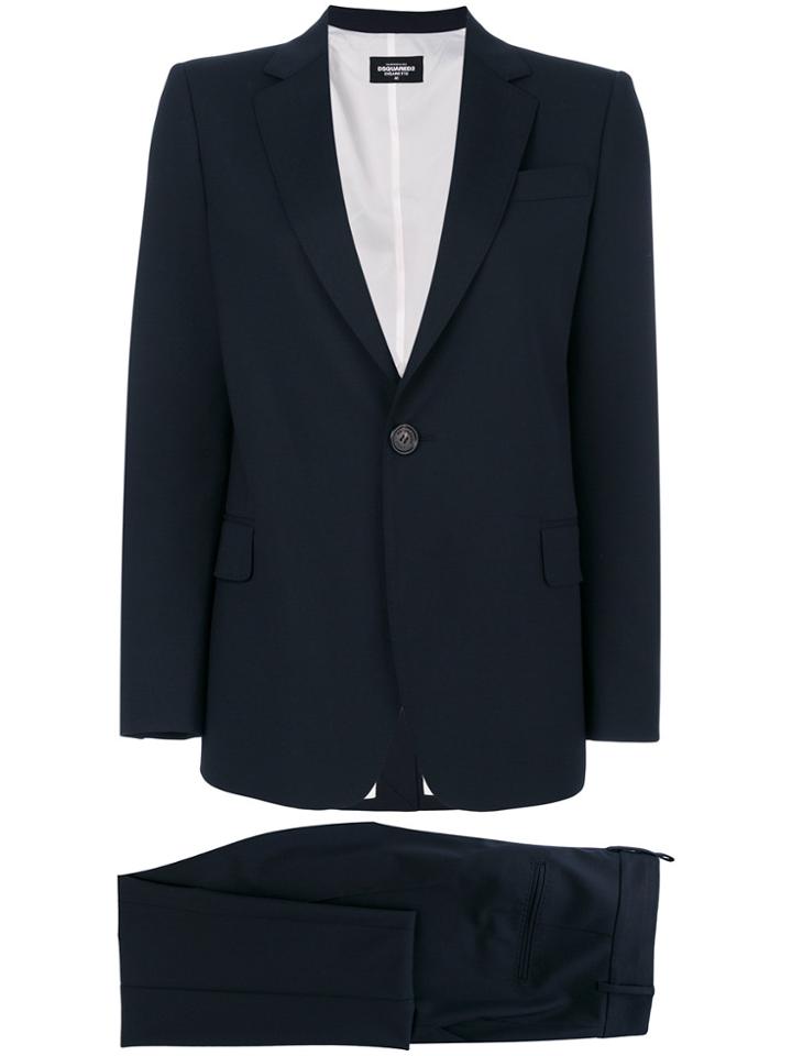 Dsquared2 Slim Fit Two Piece Suit - Blue