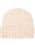 Entre Amis Ribbed Beanie - Nude & Neutrals