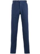Pt01 Slim-fit Chino Trousers, Men's, Size: 58, Blue, Cotton/spandex/elastane