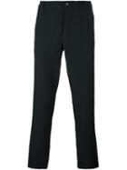 Ann Demeulemeester Grise Tapered Trousers, Men's, Size: Large, Black, Cotton/virgin Wool