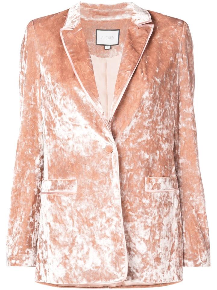 Alexis Dallas Velvet Blazer - Pink