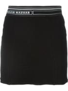 Nasir Mazhar Waffle Mini Skirt, Women's, Size: S, Black, Nylon/spandex/elastane/viscose