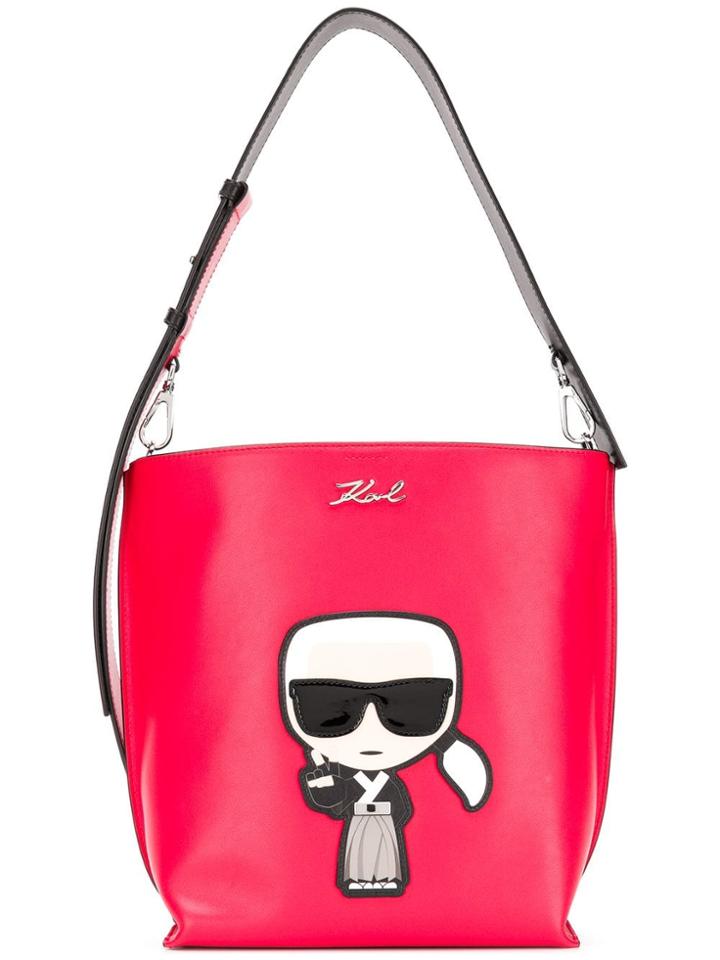 Karl Lagerfeld K/tokyo Small Hobo Shoulder Bag - Black