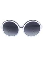 Linda Farrow Gallery No21 Sunglasses - White