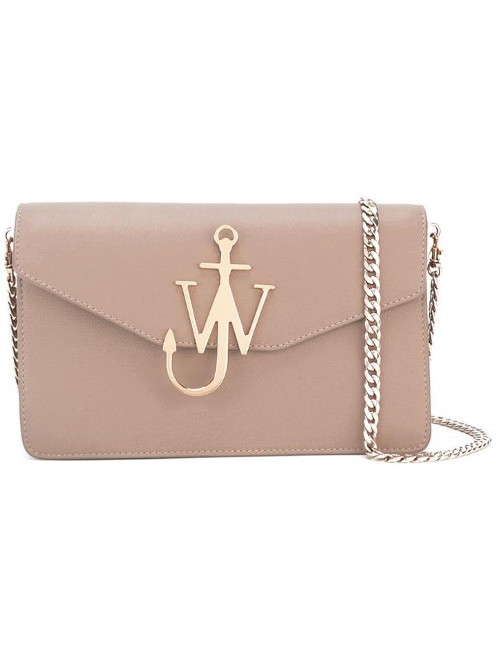 Jw Anderson Logo Detail Purse Bag - Nude & Neutrals