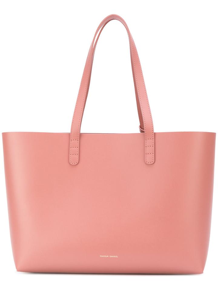 Mansur Gavriel - Shopper Tote - Women - Leather - One Size, Nude/neutrals, Leather