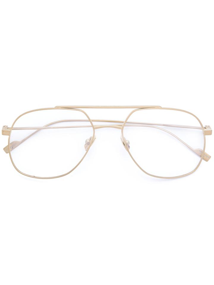 Saint Laurent Eyewear Sl 194 Glasses - Metallic