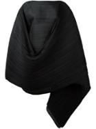 Pleats Please By Issey Miyake Pleated Scarf, Women's, Black, Polyester