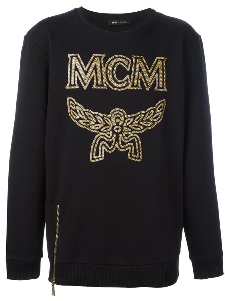 Mcm Logo Print Sweatshirt
