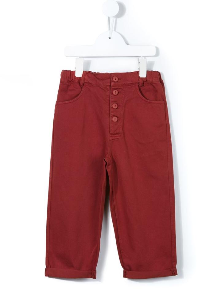 Caramel 'howlite' Trousers, Boy's, Size: 10 Yrs, Red