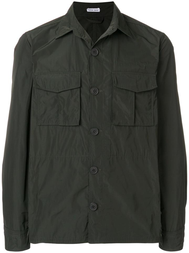 Tomas Maier Sporty Nylon Field Jacket - Green