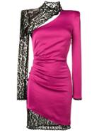 Dundas Sequin Embellished Dress - Pink