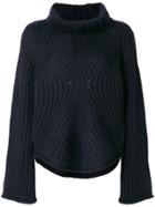 Stine Goya Ribbed Knit Jumper - Blue
