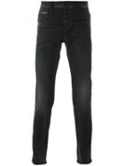 Emporio Armani Skinny Denim Jeans, Men's, Size: 31, Black, Cotton/polyester/spandex/elastane