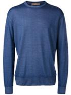 Cruciani - Slim Fit Jumper - Men - Wool - 52, Blue, Wool