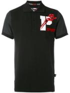 Plein Sport - Logo Polo Shirt - Men - Cotton - M, Black, Cotton
