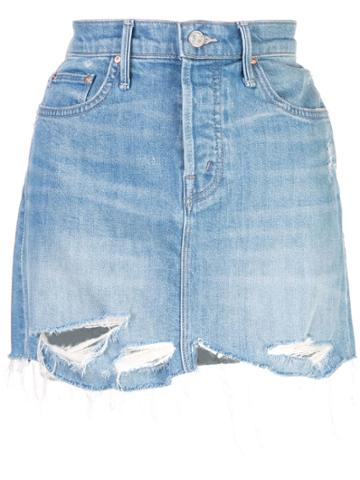 Mother Denim Skirt - Blue