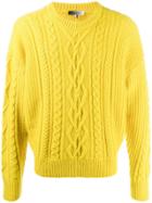 Isabel Marant Cable-knit Jumper - Yellow