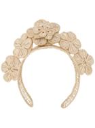 Folkloore Colombian Iraca Headband - Neutrals