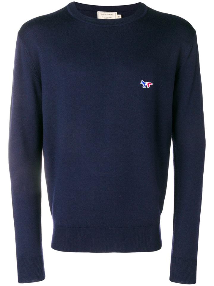 Maison Kitsuné Knit Sweater - Blue