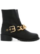 Giuseppe Zanotti Design Chain Ankle Boots