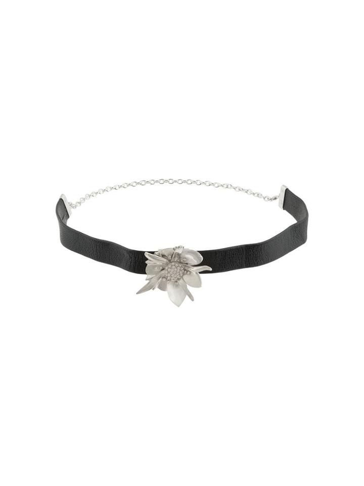 Meadowlark Wildflower Choker - Metallic