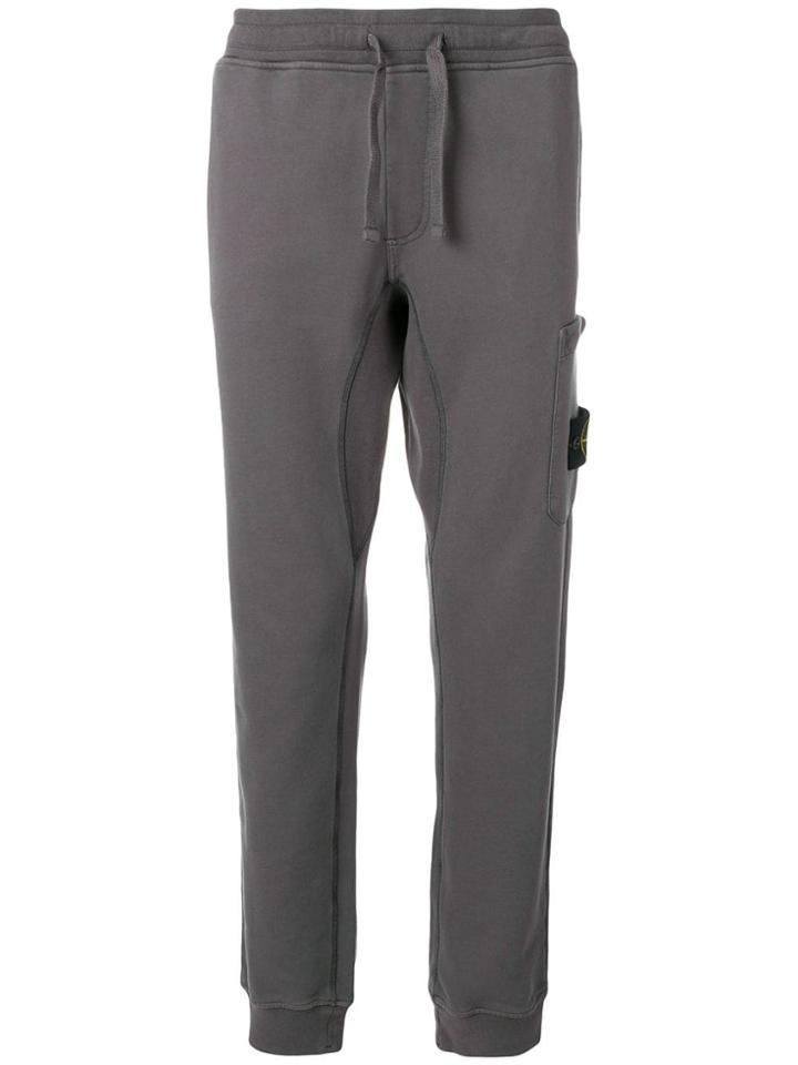 Stone Island Jersey Trousers - Grey