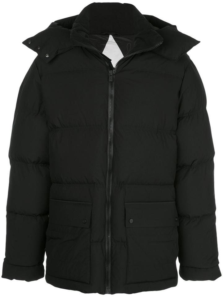 Aztech Mountain Puffer Coat - Black