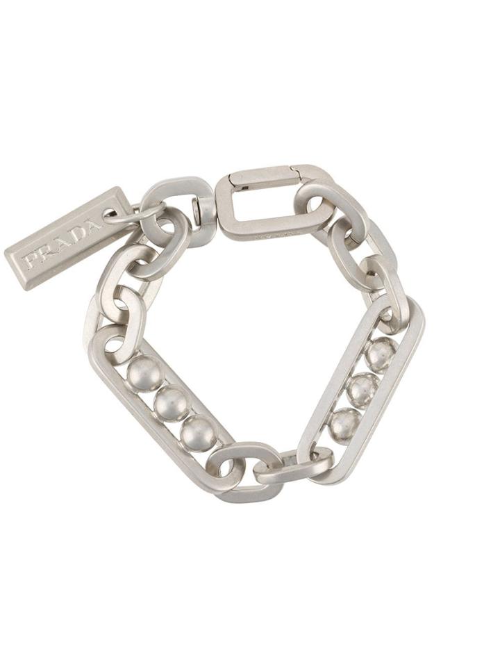 Prada Chain Bracelet - Silver