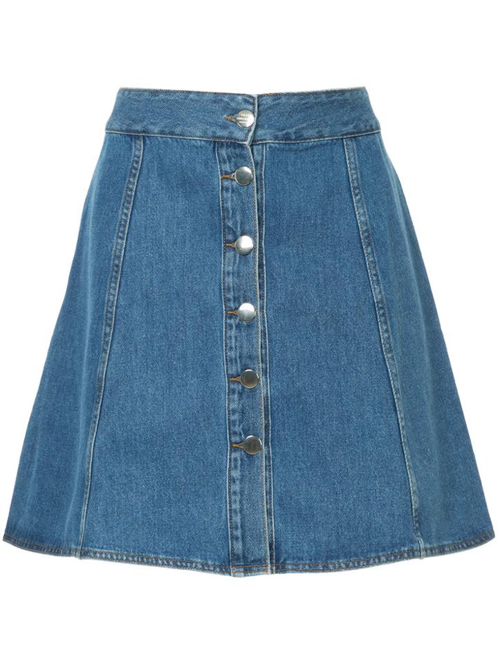 Mads N0rgaard Stelissa Denim Skirt - Blue