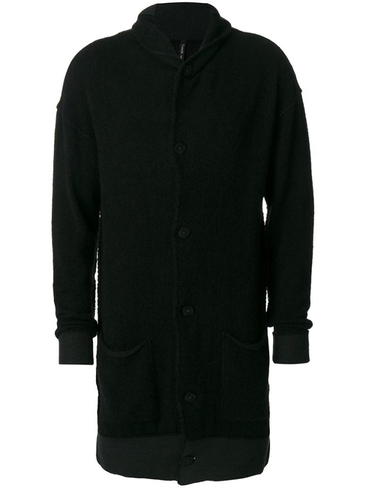 Transit Long Cardigan - Black