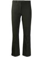 's Max Mara Cropped Straight Trousers - Green