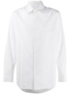 Yohji Yamamoto Long Sleeved Cotton Shirt - White